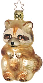 Rocky Racoon<br>Inge-glas Ornament